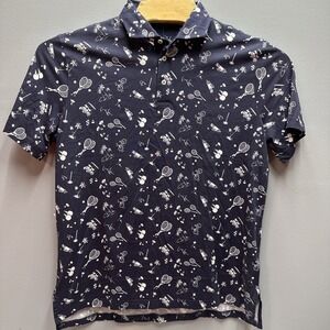 Polo Golf Ralph Lauren Classic Fit Polo Shirt Navy Resort Sports Authenticated